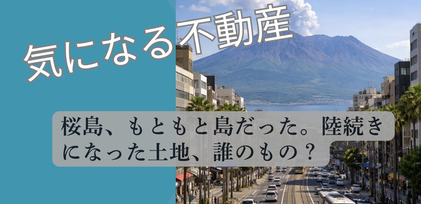 桜島 陸続きになった土地 所有者は誰 2026 街歩き実況
